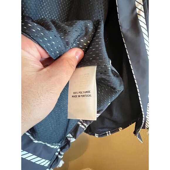 Krost x Nautica rope print Mens Windbreaker Jacket NWOT  -‎ Size XL - Picture 6 of 8